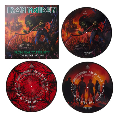 IRON MAIDEN - FROM FEAR TO ETERNITY BEST OF 1990-2010 (PICTURE DISC) (3LP) | VINILO