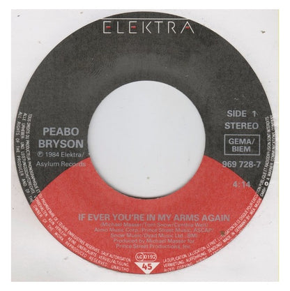 PEABO BRYSON - IF EVER YOU'RE IN MY DREAMS AGAIN | 7" SINGLE USADO