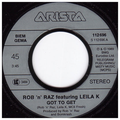 LEILA K - GOT TO GET (HITMAN S HOME MIX) | 7" SINGLE USADO