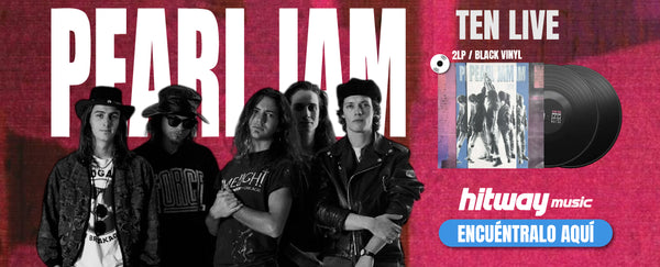 (PREVENTA) PEARL JAM- TEN LIVE  (INDIE EXCLUSIVE) (2LP) | VINILO