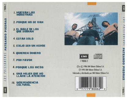 LOS PRISIONEROS  - PATEANDO PIEDRAS | CD