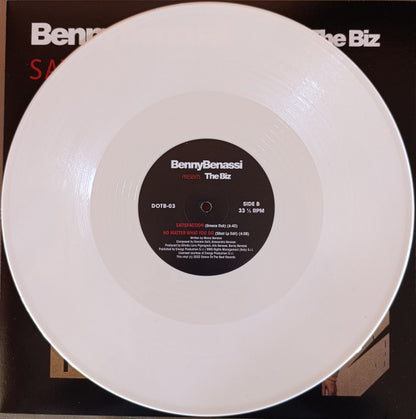 BENNY BENASSI PRESENTS THE BIZ - SATISFACTION (WHITE CREAM VINYL) | 12'' MAXI SINGLE