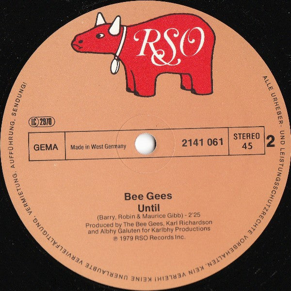 BEE GEES - TRAGEDY | 12'' MAXI SINGLE USADO