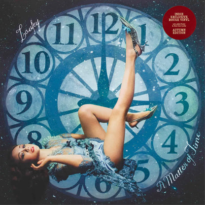 LAUFEY - A MATTER OF TIME (INDIE EXCLUSIVE AUTUMN EDITION) (ROUGE VINYL)(WITH BONUS 7" VINYL) (PHOTO CARD) | VINILO