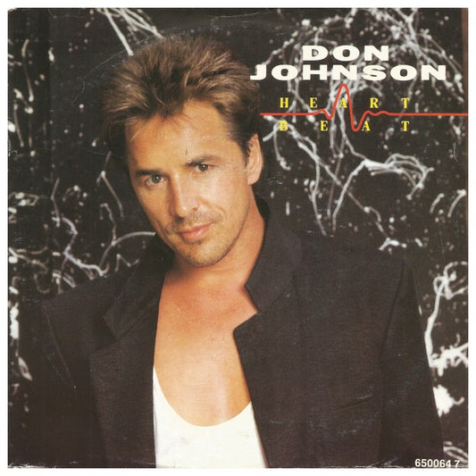 DON JOHNSON - HEARTBEAT | 7" SINGLE USADO
