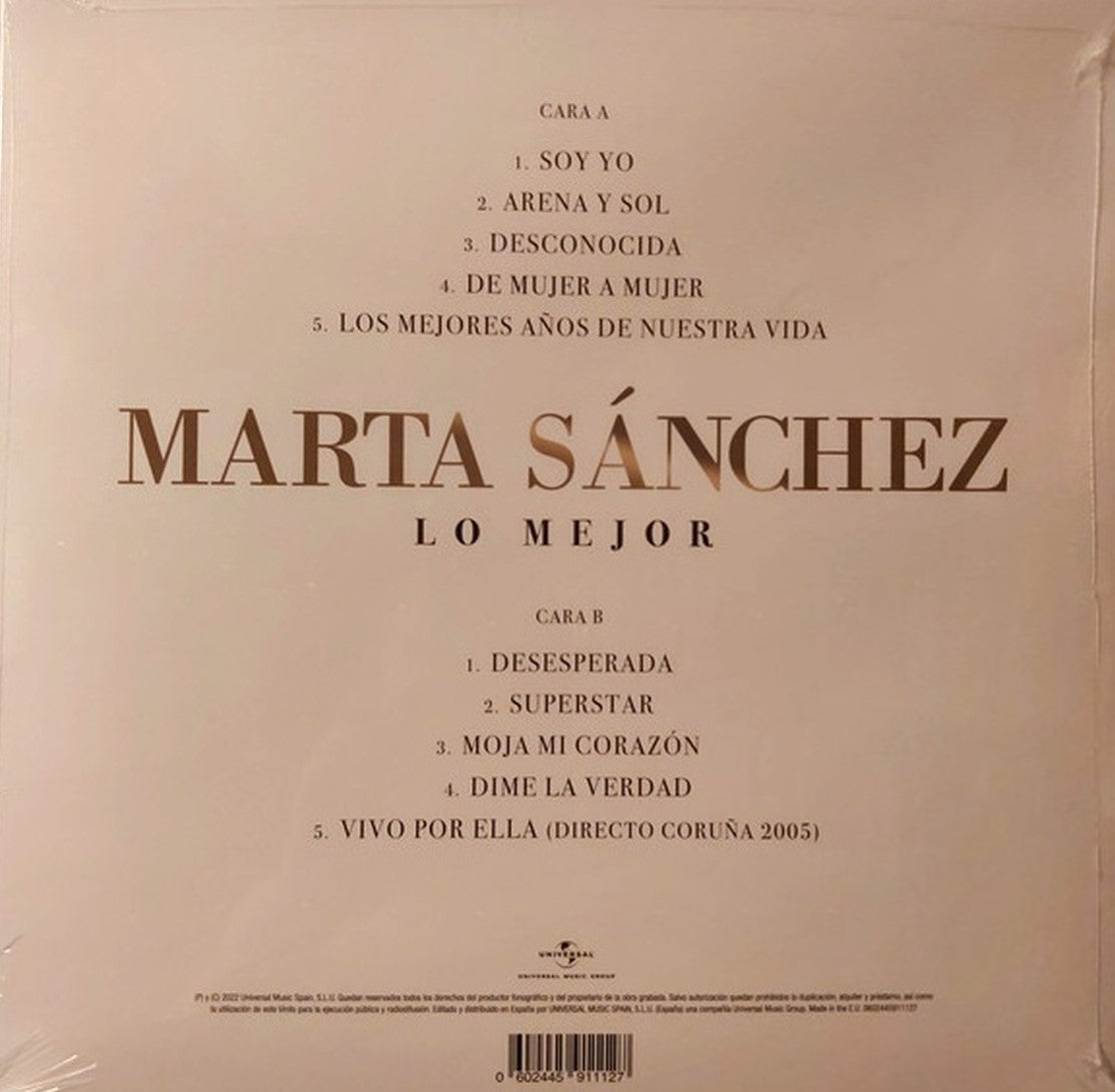 MARTA SANCHEZ - LO MEJOR | VINILO