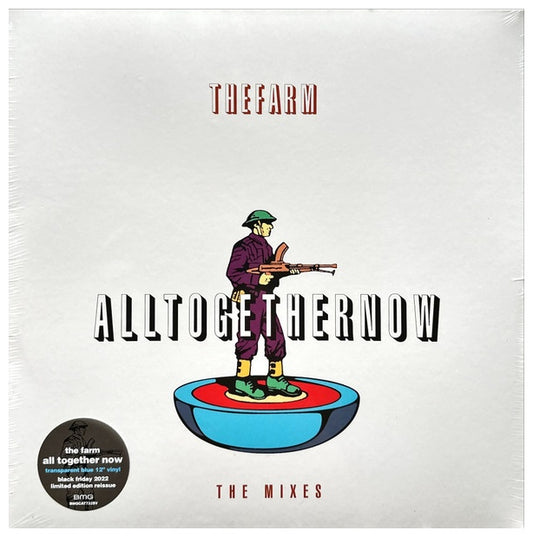 FARM - ALL TOGETHER NOW (TRANSPARENT BLUE VINYL) | 12" MAXI SINGLE USADO