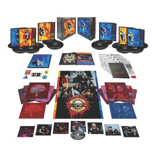 GUNS N' ROSES - USE YOUR ILLUSION I & II (12LP+BLRY) (INC. 100 PAGES BOOK) | VINILO