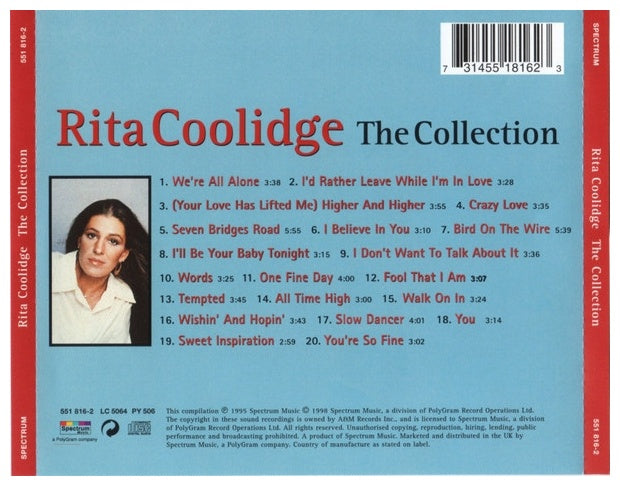 RITA COOLDGE - THE COLLECTION | CD
