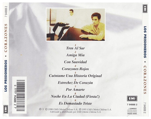 LOS PRISIONEROS - CORAZONES | CD