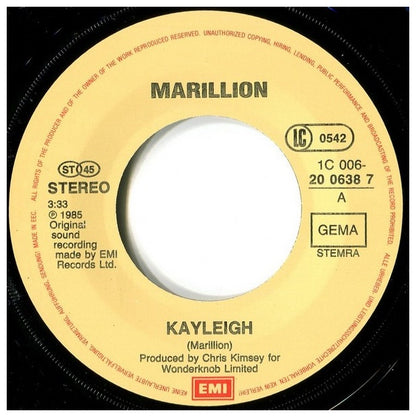 MARILLION - KAYLEIGH | 7" SINGLE USADO