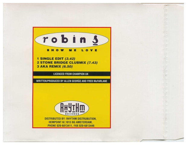 ROBIN S - SHOW ME LOVE | CD SINGLE USADO