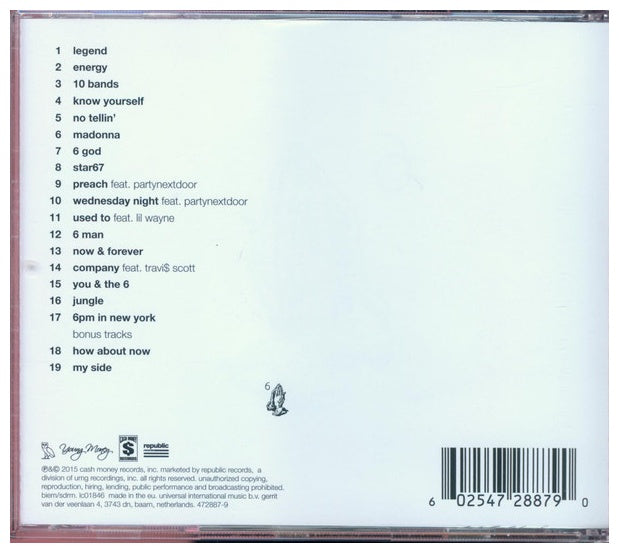 DRAKE - IF YOU RE READING THIS IT S TOO LATE | CD