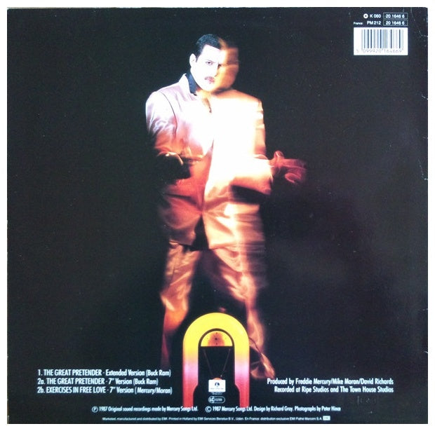 FREDDIE MERCURY - THE GREAT PRETENDER | 12" MAXI SINGLE USADO