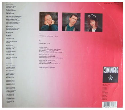COMMUNARDS - DON T LEAVE ME THIS WAY | 12" MAXI SINGLE VINILO USADO