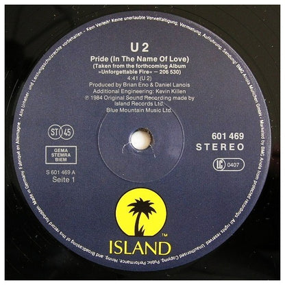 U2 - PRIDE | 12" MAXI SINGLE USADO