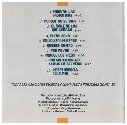LOS PRISIONEROS  - PATEANDO PIEDRAS | CD