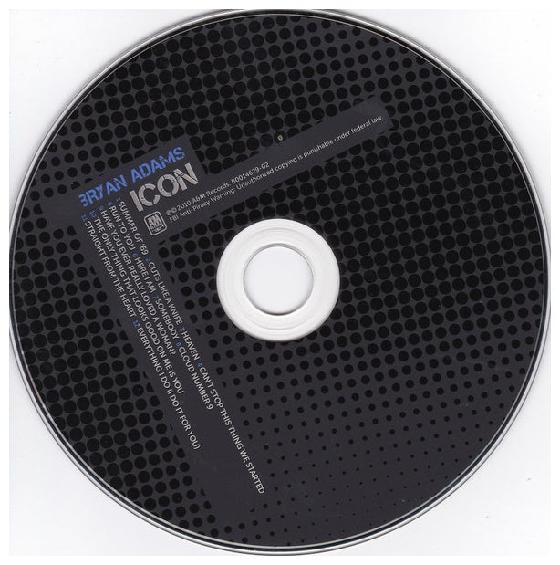 BRYAN ADAMS - ICON: THE BEST OF BRYAN ADAMS | CD