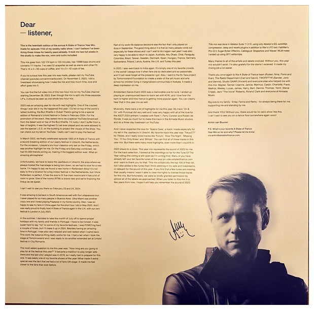 ARMIN VAN BUUREN - A STATE OF TRANCE (3LP) | VINILO