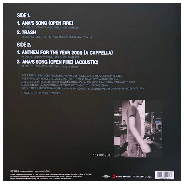 SILVERCHAIR - ANAS SONG (OPEN FIRE) (COLOUR VINYL)