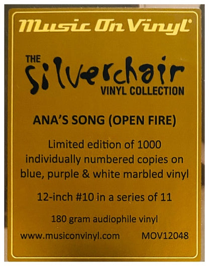 SILVERCHAIR - ANAS SONG (OPEN FIRE) (COLOUR VINYL)