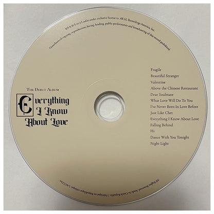 LAUFEY - EVERYTHING I KNOW ABOUT LOVE | CD