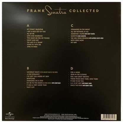 FRANK SINATRA - COLLECTED (TRANSLUCENT BLUE VINYL) (2LP) | VINILO