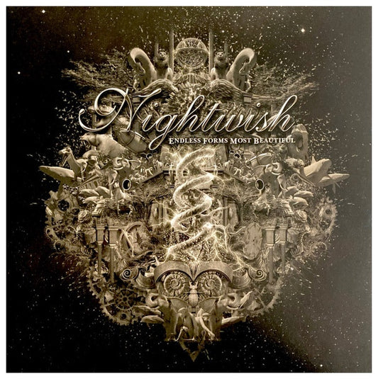 NIGHTWISH - ENDLESS FORMS MOST BEAUTIFUL (2LP) (CLEAR GOLD & BLACK VINYL) | VINILO