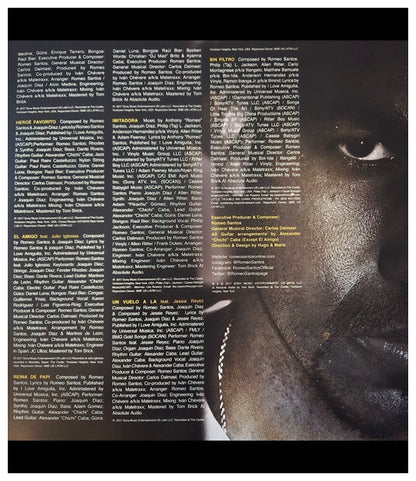 ROMEO SANTOS - GOLDEN (2LP) (GOLD VINYL) | VINILO
