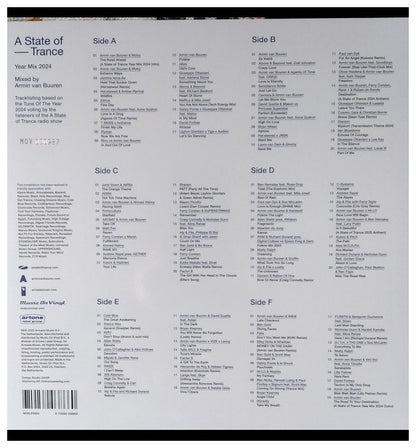 ARMIN VAN BUUREN - A STATE OF TRANCE YEAR MIX 2024 (3LP) | VINILO