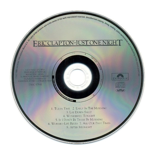 ERIC CLAPTON - JUST ONE NIGHT (2CD) | CD