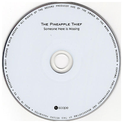 PINEAPPLE THIEF - SOMEONE HERE IS MISSING (5 BONUS TRACK) | CD