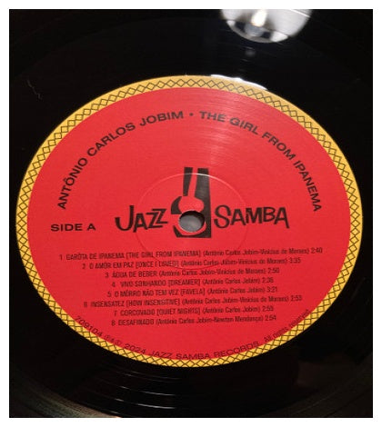 ANTONIO CARLOS JOBIM - GIRL FROM IPANEMA | VINILO