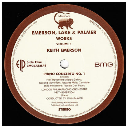 EMERSON, LAKE & PALMER - WORKS VOLUME 1 (2LP) | VINILO