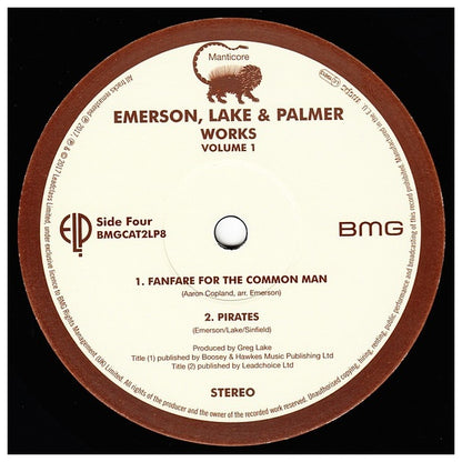 EMERSON, LAKE & PALMER - WORKS VOLUME 1 (2LP) | VINILO