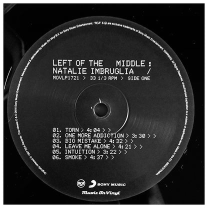NATALIE IMBRUGLIA - LEFT OF THE MIDDLE | VINILO