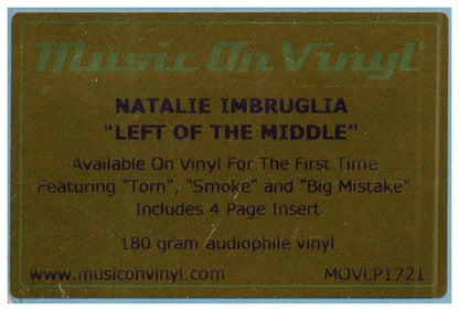 NATALIE IMBRUGLIA - LEFT OF THE MIDDLE | VINILO