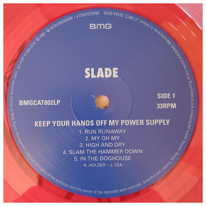 SLADE - KEEP YOUR HANDS OFF MY POWER SUPPLY (RSD)(RED VINYL) | VINILO