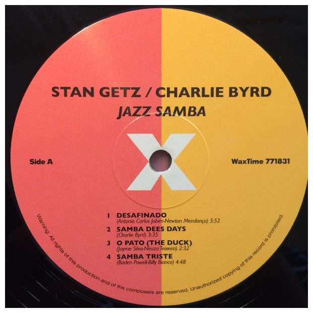 STAN GETZ - JAZZ SAMBA | VINILO