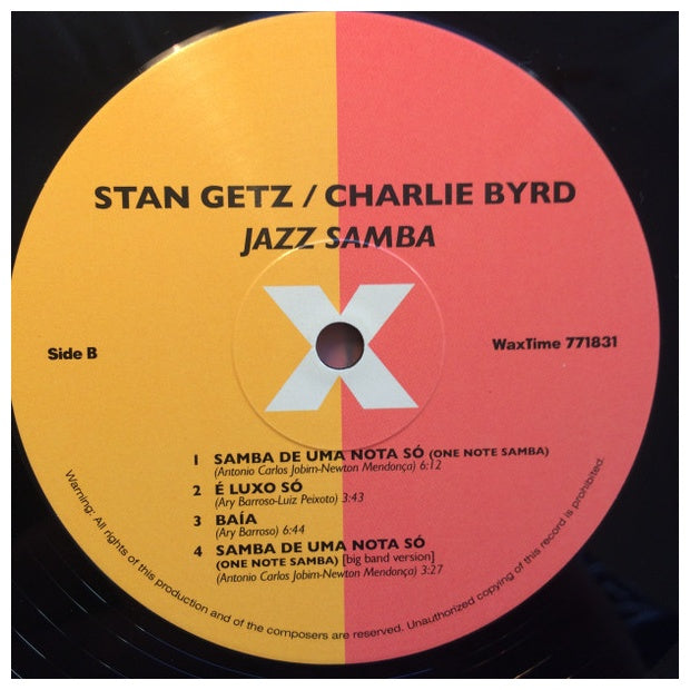 STAN GETZ - JAZZ SAMBA | VINILO