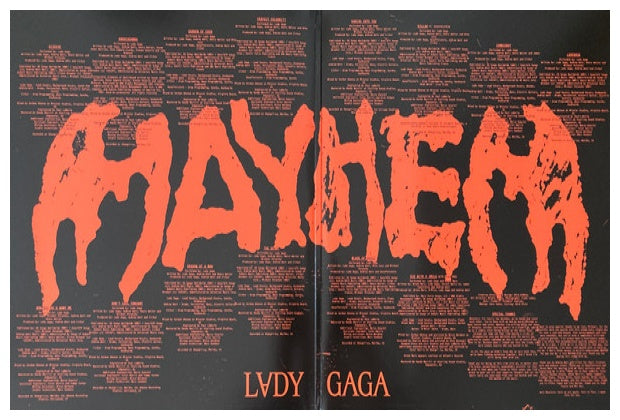 LADY GAGA - MAYHEM (2025) (2LP) (INC. POSTER) | VINILO