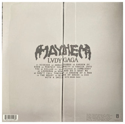 LADY GAGA - MAYHEM (2025) (2LP) (INC. POSTER) | VINILO
