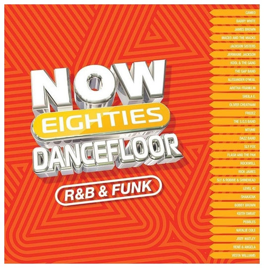 NOW THAT'S WHAT I CALL MUSIC - NOW 80'S DANCEFLOOR - R&B AND FUNK (RED/WHITE VINYL)