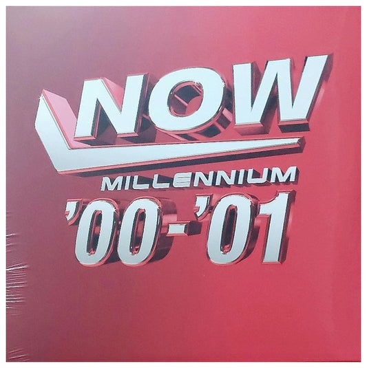 NOW THAT'S WHAT I CALL MUSIC - NOW MILLENNIUM 2000-2001 (RED/WHITE VINYL) - VARIOUS ARTISTS