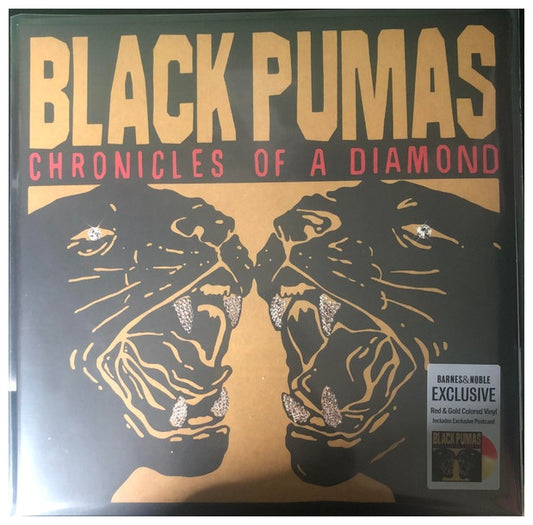 BLACK PUMAS - CHRONICLES OF A DIAMOND (RED & GOLD VINYL) | VINILO