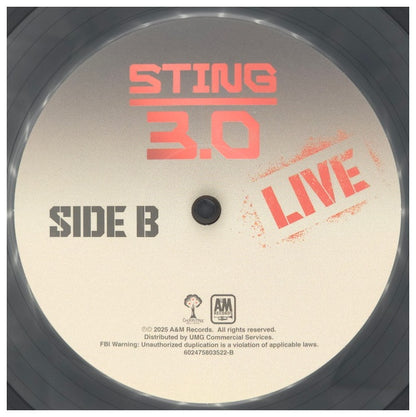 STING - 3.0 LIVE (2LP) | VINILO