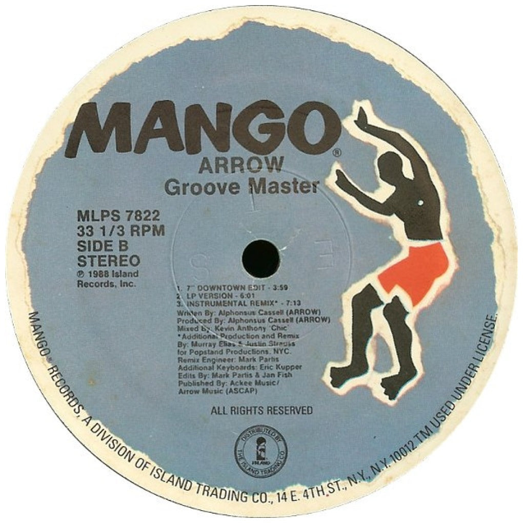 ARROW - GROOVE MASTER | 12" MAXI SINGLE VINILO USADO