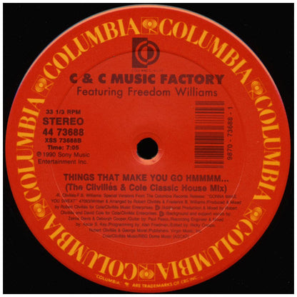 C&C MUSIC FACTORY - THINGS THAT MAKE YOU GO HMMMM…(VDE-NUEVO/SELLADO) | 12" MAXI SINGLE VINILO USADO