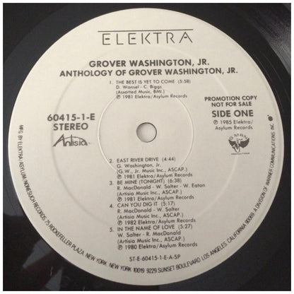 GROVER WASHINGTON JR. - ANTHOLOGY | VINILO USADO