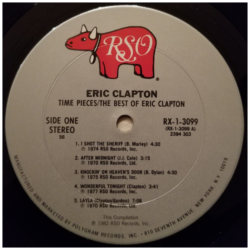 ERIC CLAPTON - TIME PIECES: THE BEST OF ERIC CLAPTON | VINILO USADO